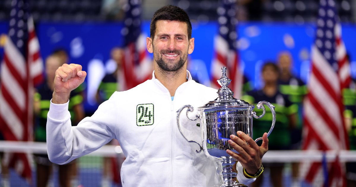 Il tennista Novak Djokovic