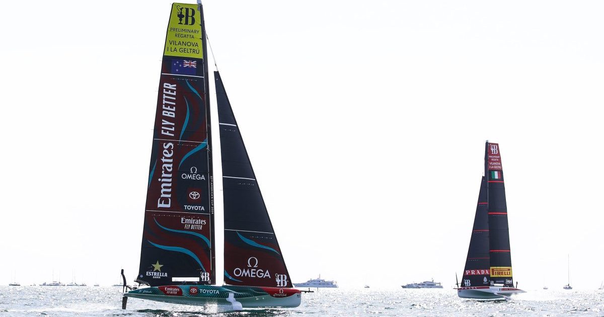 Team New Zealand e Luna Rossa