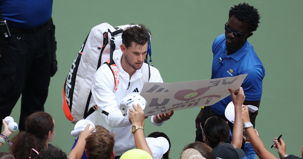 Il tennista Dominic Thiem