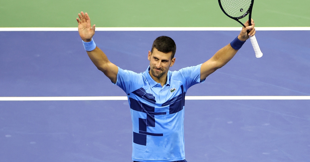 Il tennista Novak Djokovic