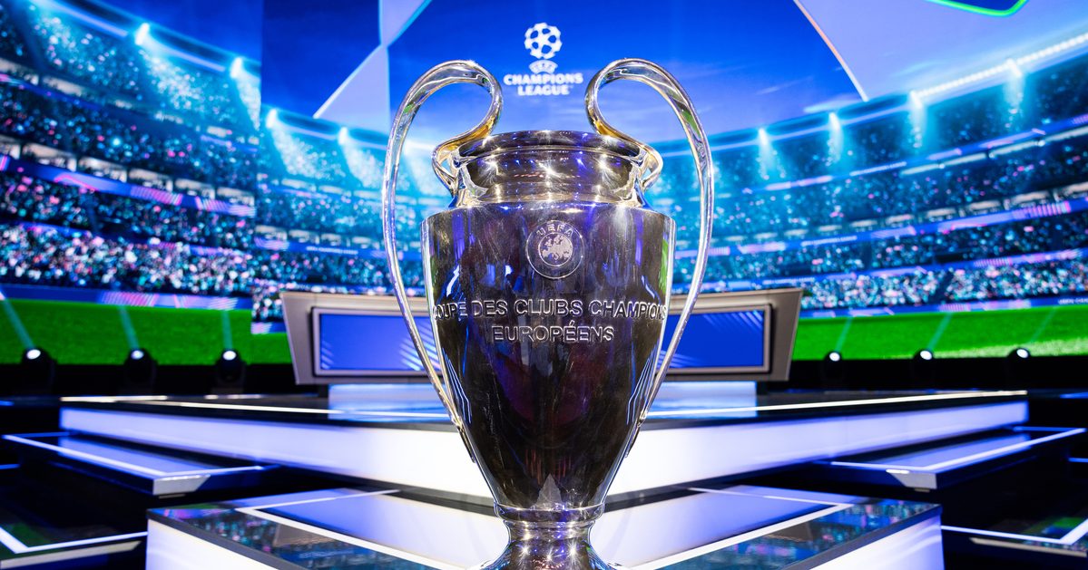 Il trofeo della Champions League