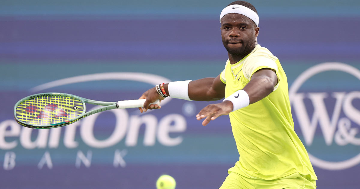 Il tennista Frances Tiafoe