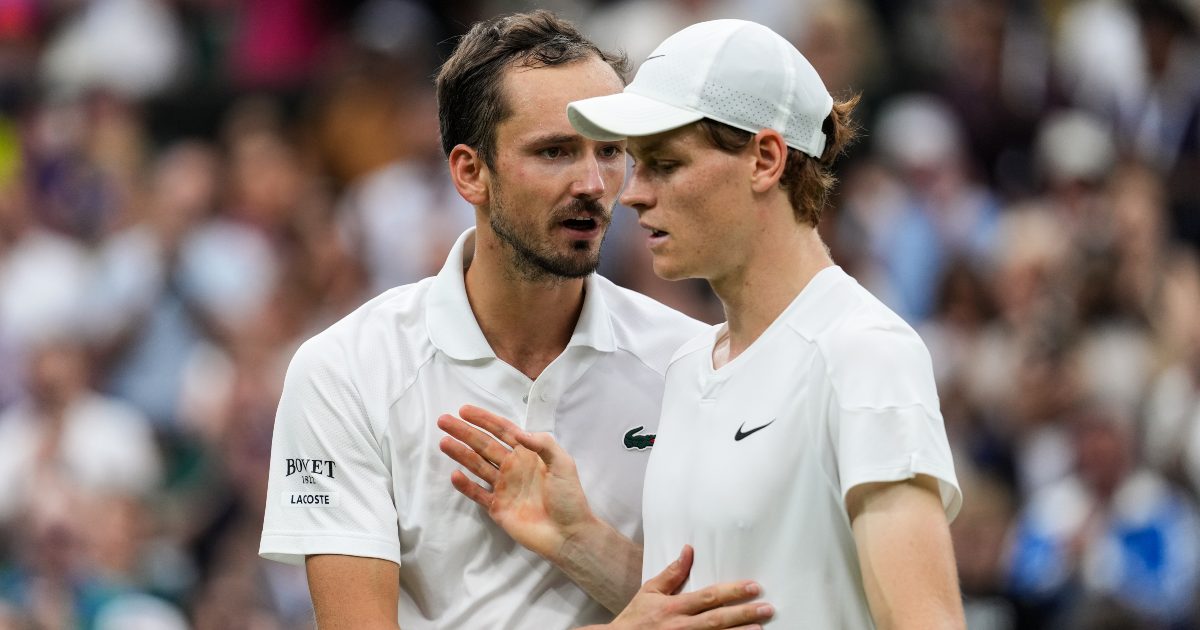 Daniil Medvedev e Jannik Sinner