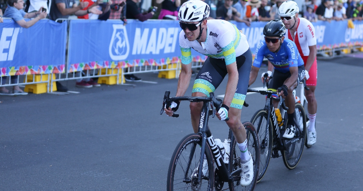 Ben O'Connor con la maglia dell'Australia