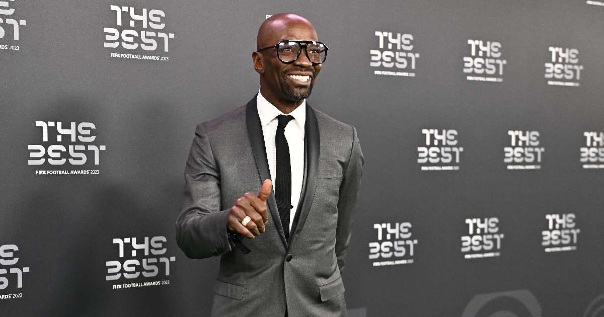 Claude Makélélé alla serata di gala del FIFa The Best