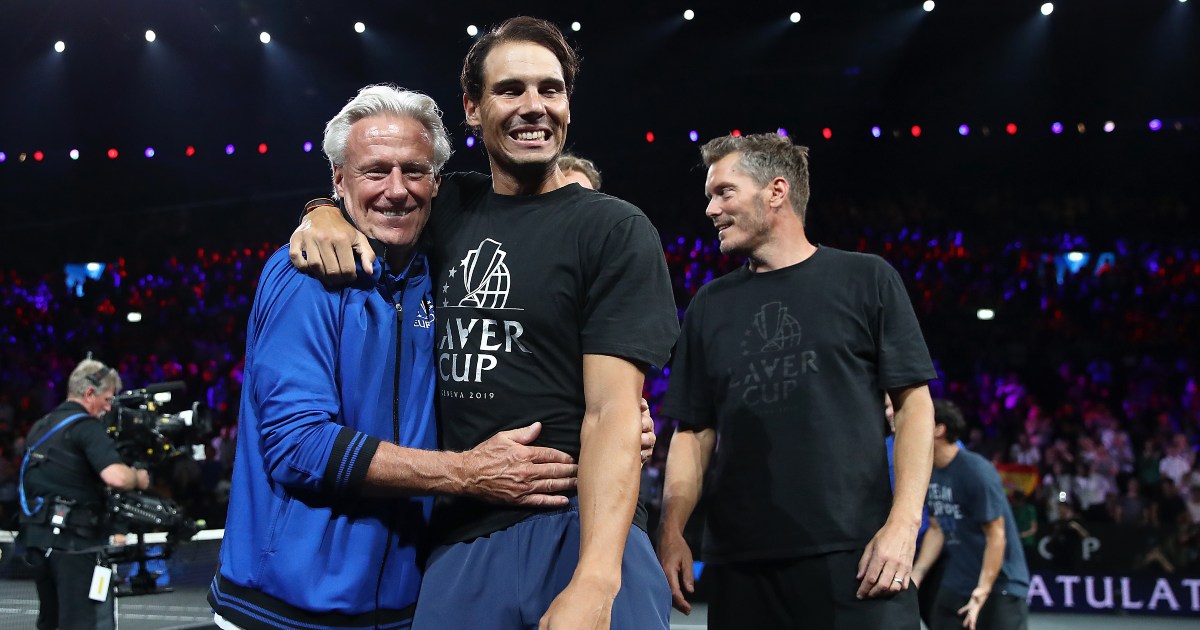 Bjorn Borg e Rafa Nadal