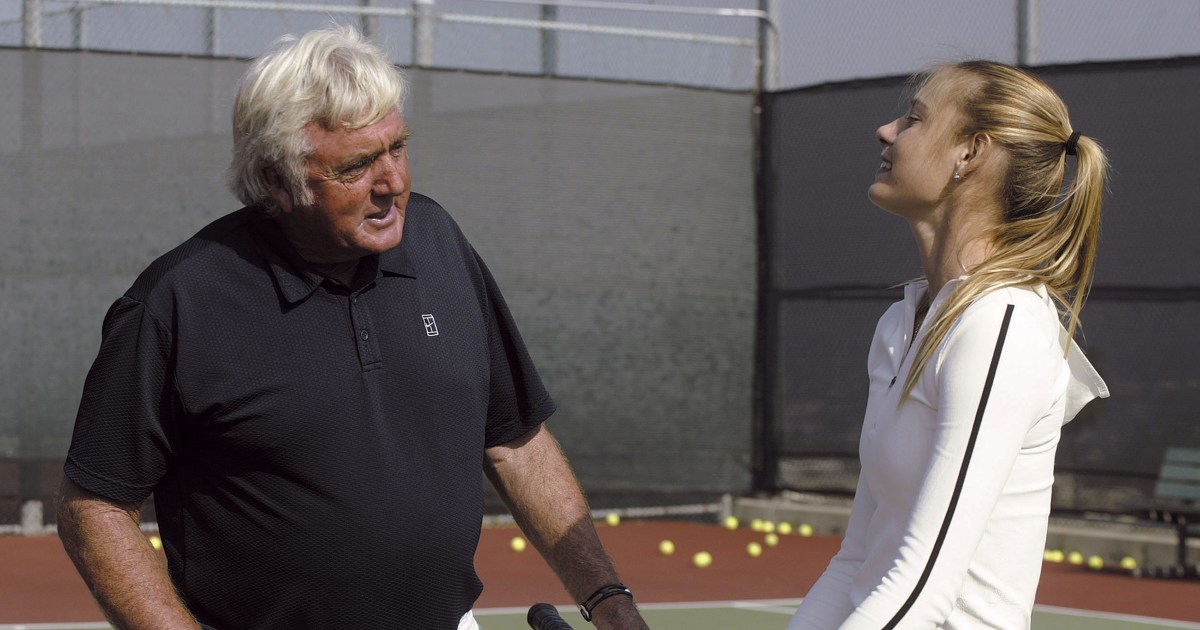 Robert Lansdorp e Maria Sharapova