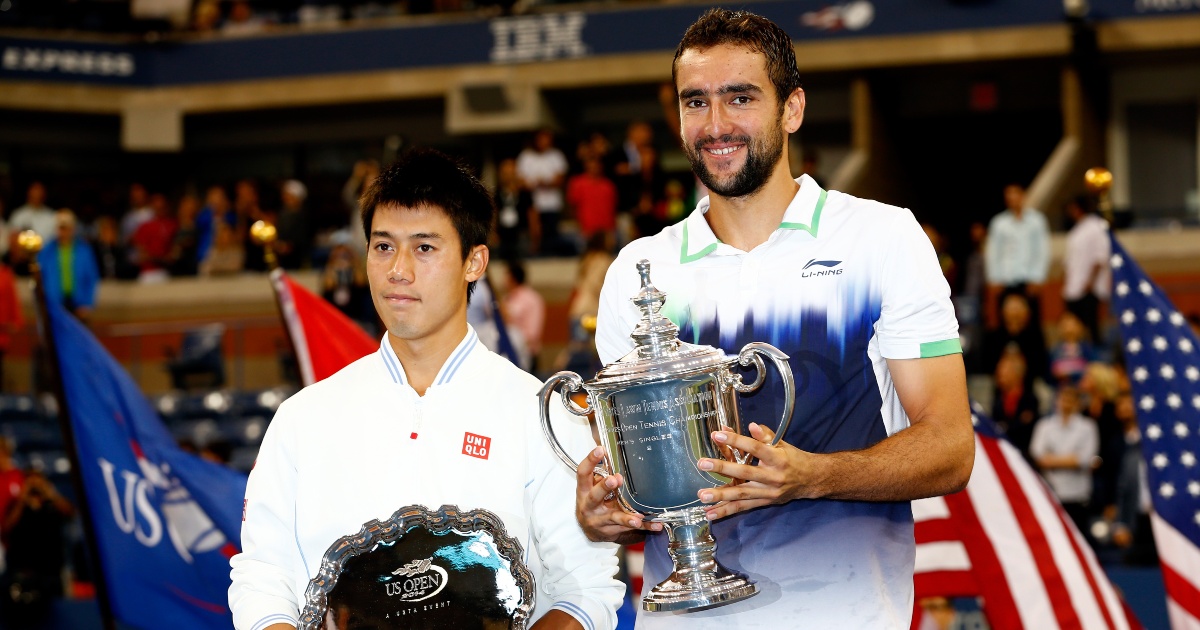 Kei Nishikori e Marin Cilic