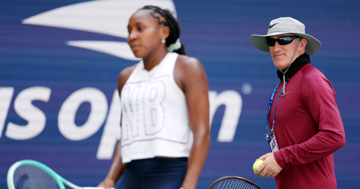 Coco Gauff e Brad Gilbert