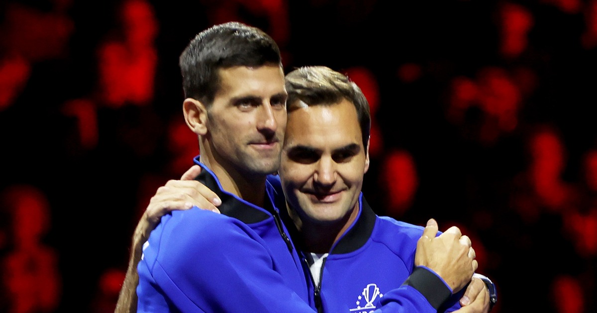 Novak Djokovic e Roger Federer