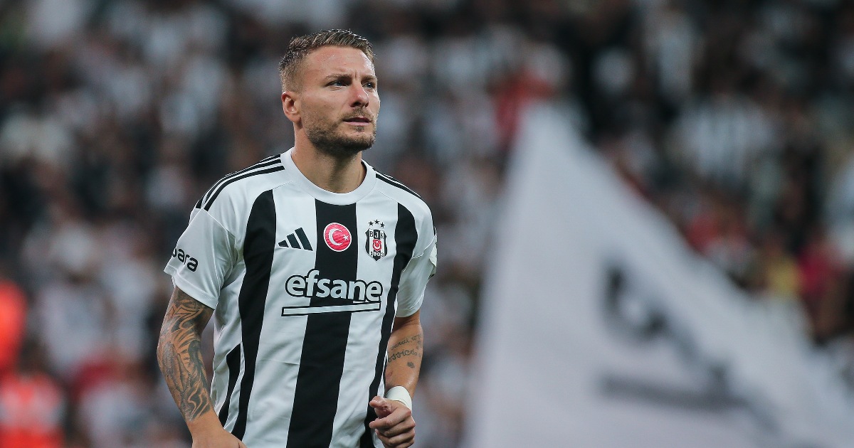 Ciro Immobile, ex attaccante della Lazio oggi in forza al Besiktas