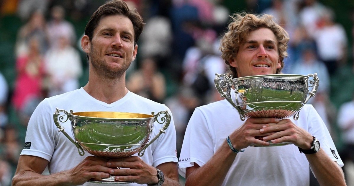 Matthew Ebden e Max Purcell a Wimbledon 2022